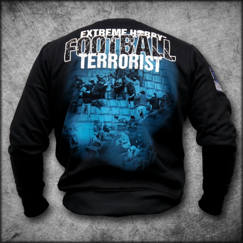 Bluza "Football Terrorist" niebieska