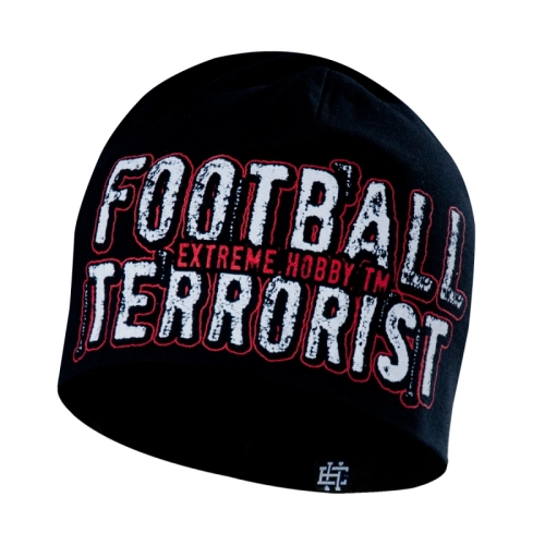 Czapka "Football Terrorist" czerwony nadruk