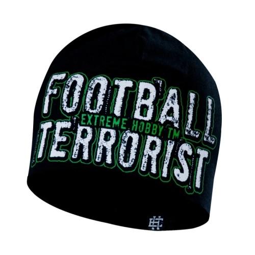 Czapka "Football Terrorist" zielony nadruk