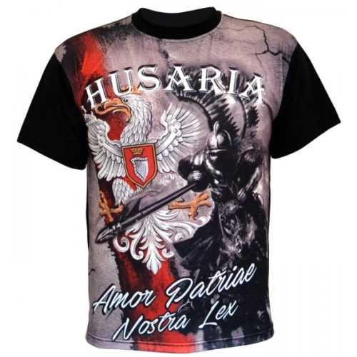 T-shirt patriotyczny "Husaria - Amor Patriae Nostra Lex"