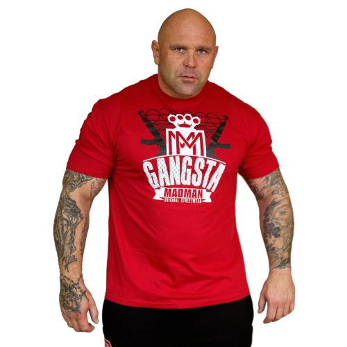 Koszulka "Gangsta" czerwona