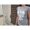 Koszulka damska Orzeł szara Aquila - patriotyczna