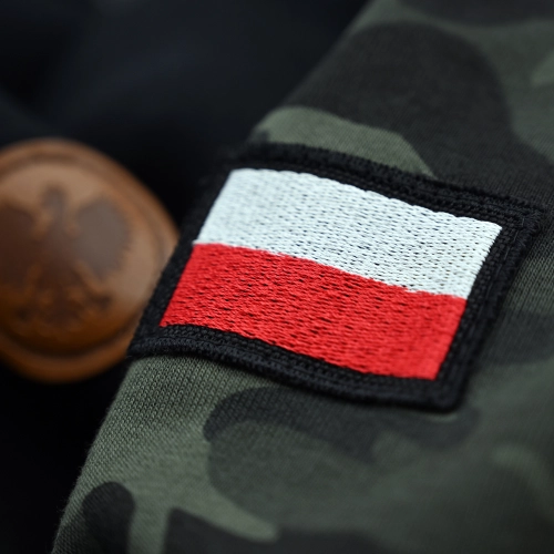 Bluza rozpinana Orzeł Camo Aquila - flaga Polski