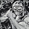 Koszulka Skull Fighter Hard Knox Aquila - nadruk przód