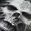 Koszulka Skull Fighter Hard Knox Aquila - nadruk tył