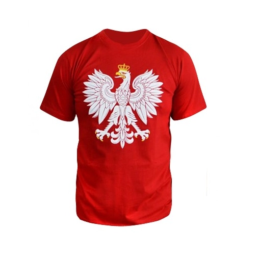 Koszulka Orzeł czerwona Aquila - przód