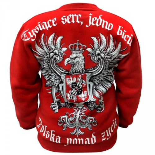 Bluza Tysiące serc, jedno bicie Aquila - tył