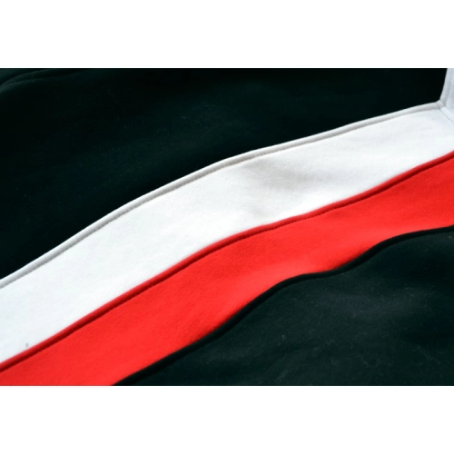 Bluza patriotyczna rozpinana Polska czarna Aquila - pasy