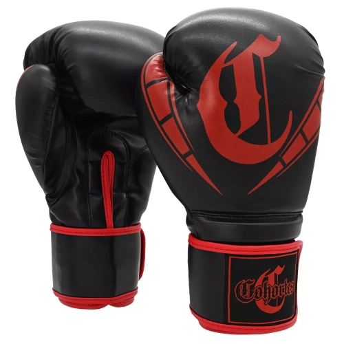 Rękawice bokserskie Aculeo black/red Cohortes - treningowe