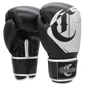 Rękawice bokserskie Aura black/silver Cohortes - treningowe