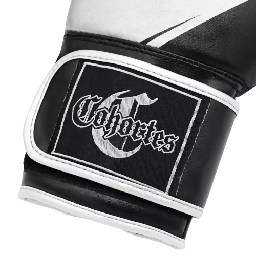 Rękawice bokserskie Aura black/silver Cohortes - nadgarstek