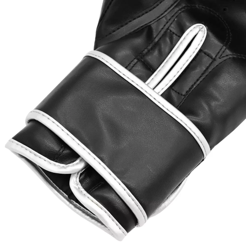 Rękawice bokserskie Aura black/silver Cohortes - rzep