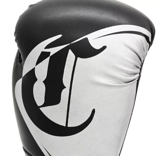 Rękawice bokserskie Aura black/silver Cohortes - logo