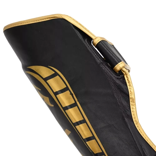 Ochraniacze na goleń i stopę Aculeo Armis black/gold Cohortes - bezpieczeństwo