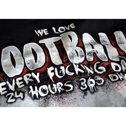 Bluza z kapturem We Love Football Extreme Adrenaline - nadruk tył