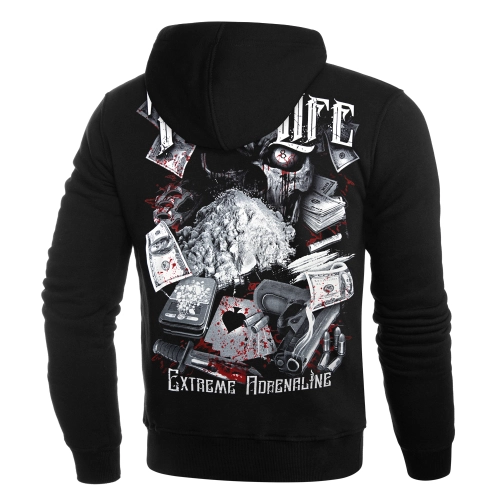 Bluza z kapturem Thug Life Extreme Adrenaline - tył