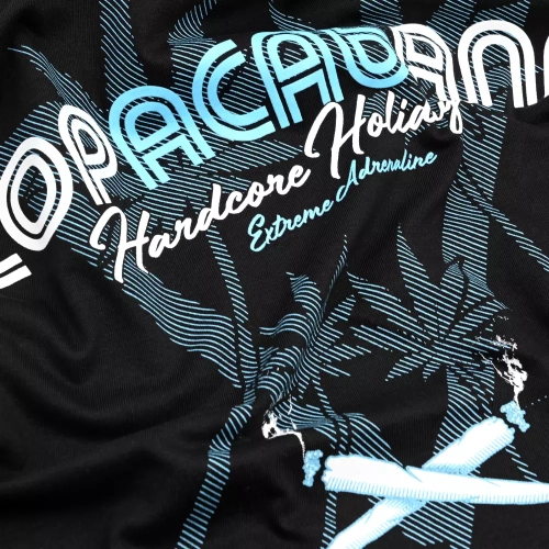 Koszulka Copacabana czarna Extreme Adrenaline - nadruki