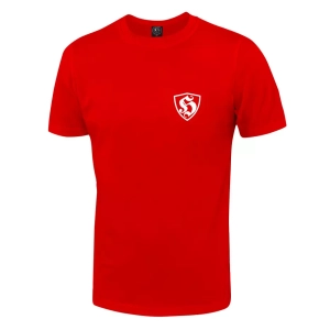 Koszulka Hooligans Logo czerwona Extreme Adrenaline - przód