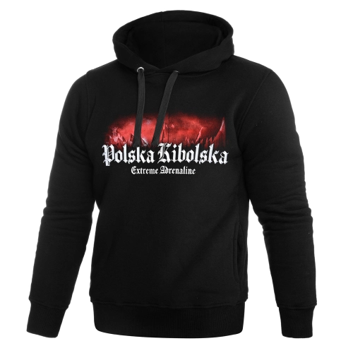 Bluza z kapturem Polska Kibolska Extreme Adrenaline - przód