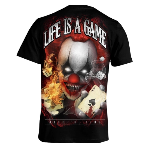 Koszulka Life is a Game Fuck The Fame - tył