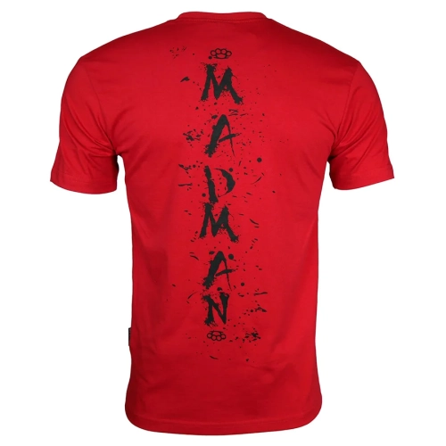 Koszulka czerwona MADMAN - tył
