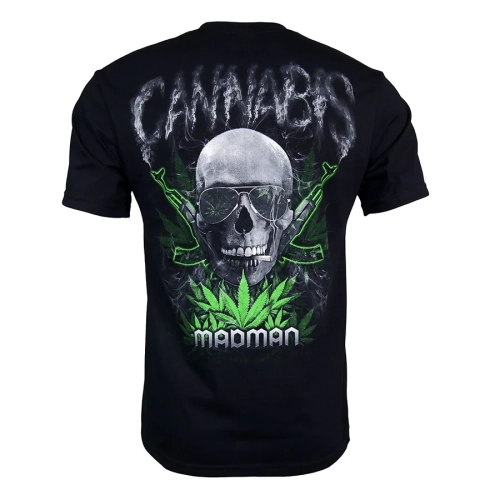 Koszulka Cannabis MADMAN - tył