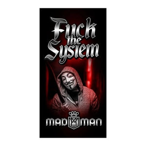 Ręcznik Fuck The System Madman - przód