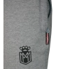 Spodnie dresowe MM szare MADMAN - logo przód
