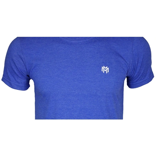 Koszulka Small Logo niebieska MADMAN - nadruk przód