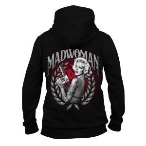 Bluza z kapturem damska Marilyn Monroe MADMAN - tył