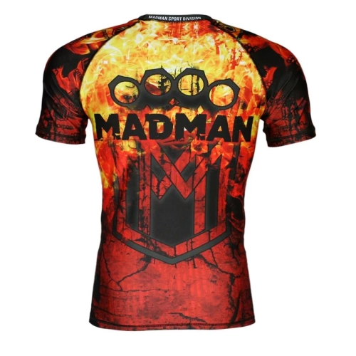 Rashguard Warrior MADMAN - nadruki