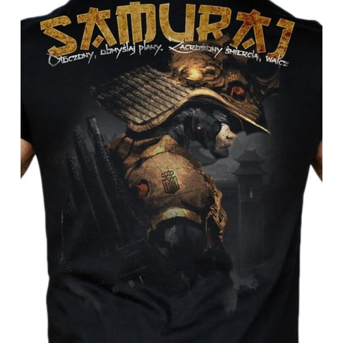 Koszulka Samuraj MADMAN - nadruk tył