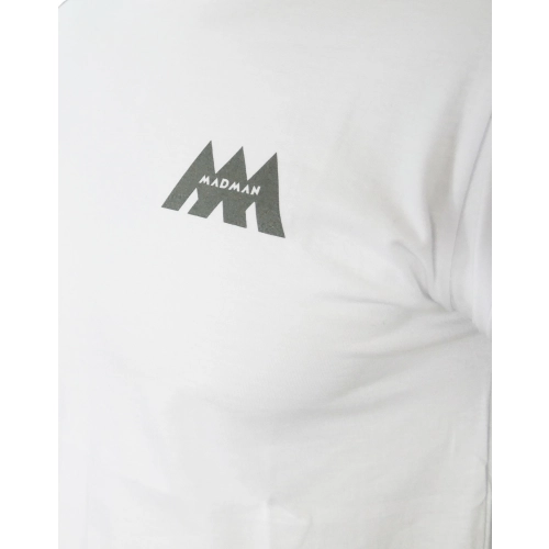 Koszulka MM biała MADMAN - nadruk przód