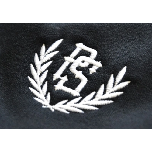 Spodnie dresowe PS czarne Pretorian - logo