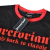 Koszulka Back to Classic czarna Pretorian - metka