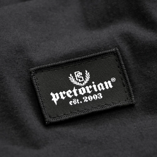 Koszulka Back to Classic czarna Pretorian - naszywka