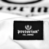 Koszulka Back to Classic biała Pretorian - naszywka