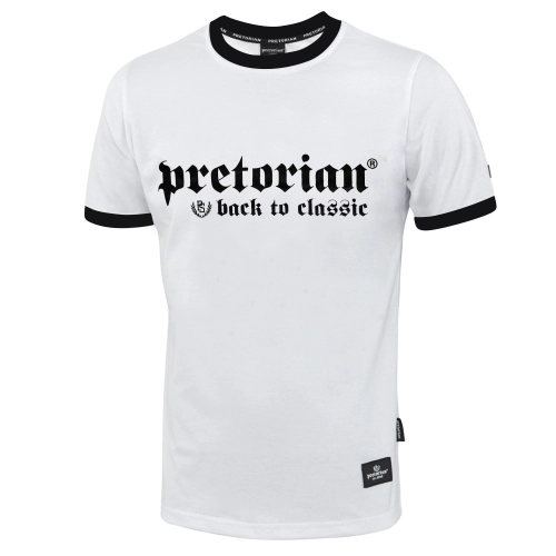 Koszulka Back to Classic biała Pretorian - przód