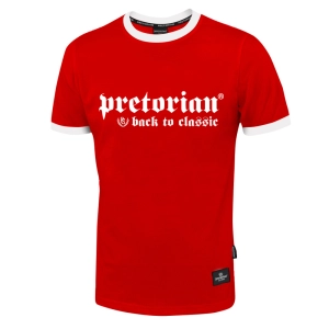 Koszulka Back to Classic czerwona Pretorian - przód