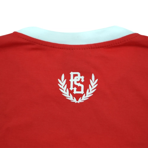 Koszulka Back to Classic czerwona Pretorian - nadruk tył
