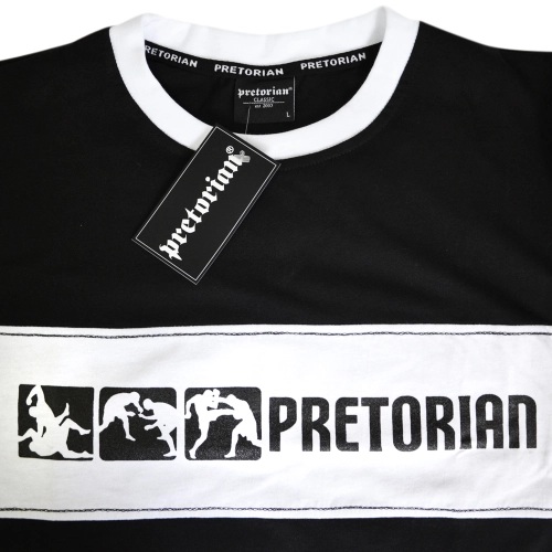 Koszulka Fight Division czarna Pretorian - nadruk przód