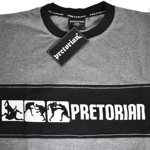 Koszulka Fight Division szara Pretorian - metka
