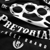 Koszulka Public Enemy czarna Pretorian - detale