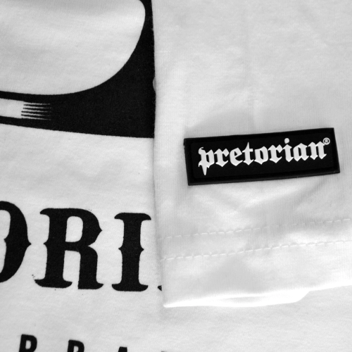 Koszulka Public Enemy biała Pretorian - rękawek