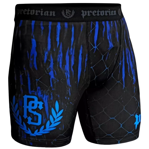 Spodenki MMA Blue Splash Pretorian - fighterskie