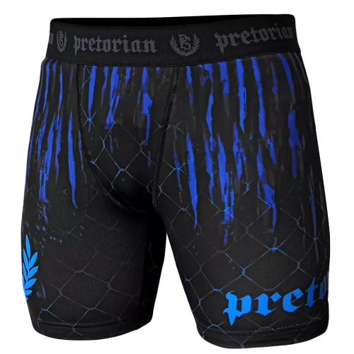 Spodenki MMA Blue Splash Pretorian - fightwear