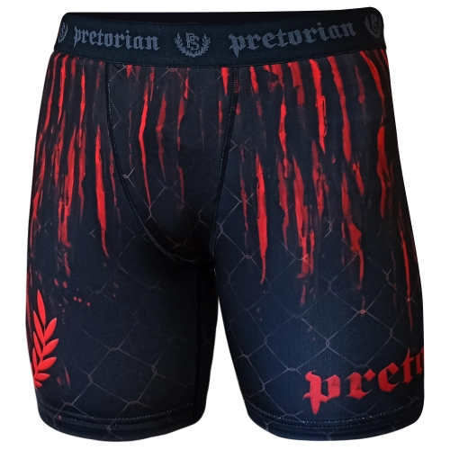 Spodenki MMA Red Splash Pretorian - fightwear