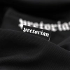 Bluza rozpinana Pretorian Logo czarna Pretorian - naszywka