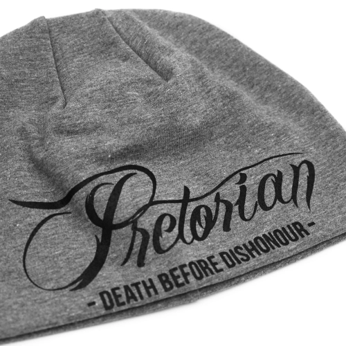 Czapka Death Before Dishonour szara Pretorian - streetwear