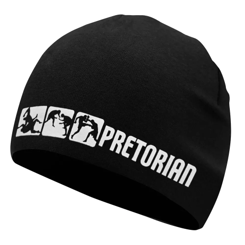 Czapka Fight Division czarna Pretorian - przód